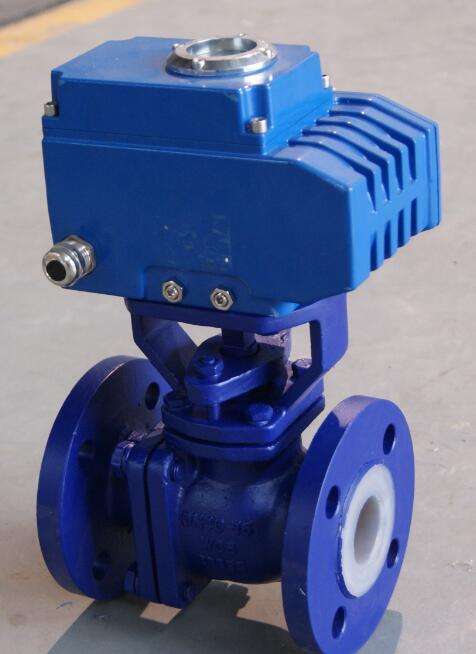 彩神购彩购彩大厅Q941F46-16C/P电动衬氟球阀