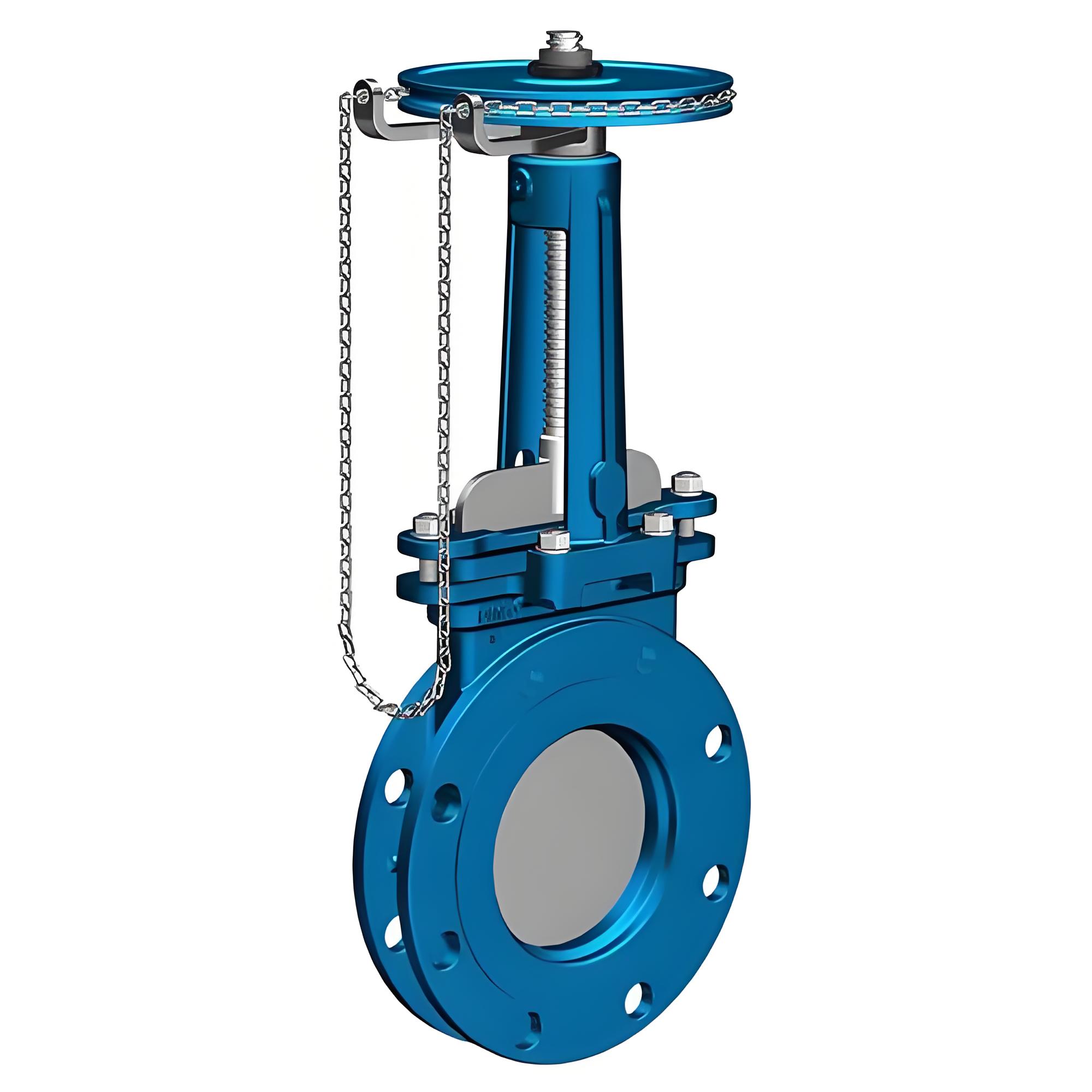 PZL973H-10 DN500链轮式花形电动刀闸阀