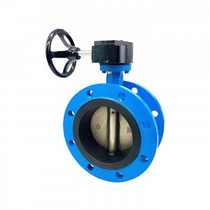 DN125，DN150法兰式蜗轮蜗杆蝶阀1.6Mpa