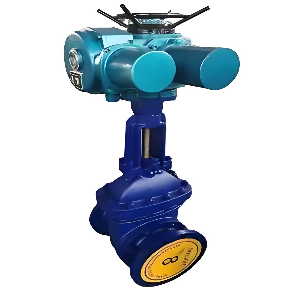 PZ941TC-10C-DN150电动暗杆陶瓷排渣阀